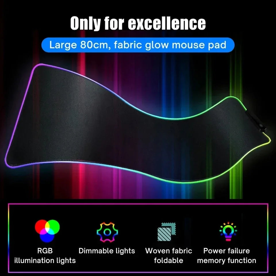 RGB XXL Gaming Mouse Pad – Extended Desk Mat