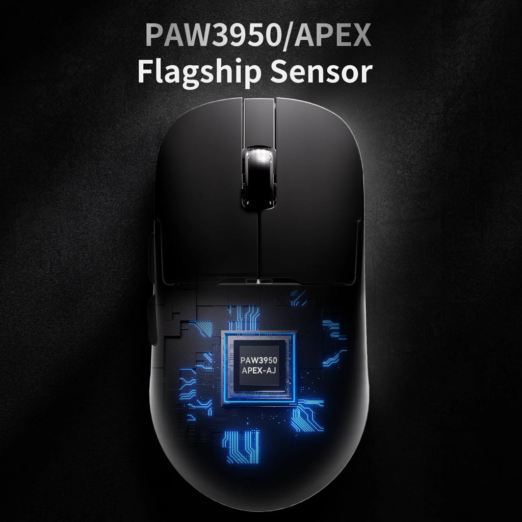 Wireless Gaming Mouse – Ergonomisk Trådlös Gamingmus | Bluetooth & 2.4G