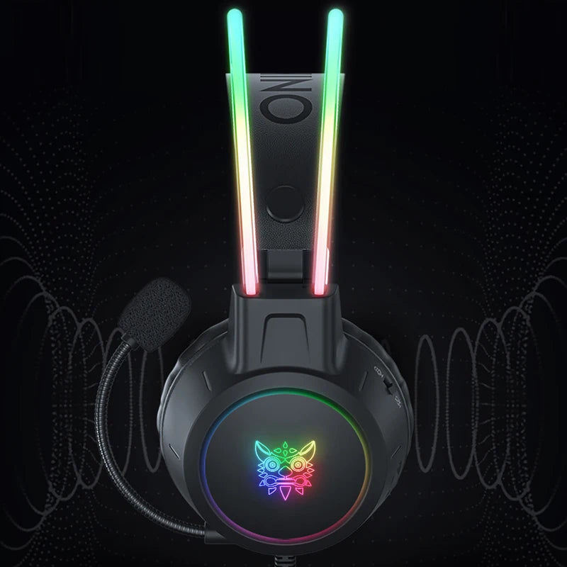 ONIKUMA Wired Gaming Headset – PC, PS5, PS4, Xbox & Nintendo Switch