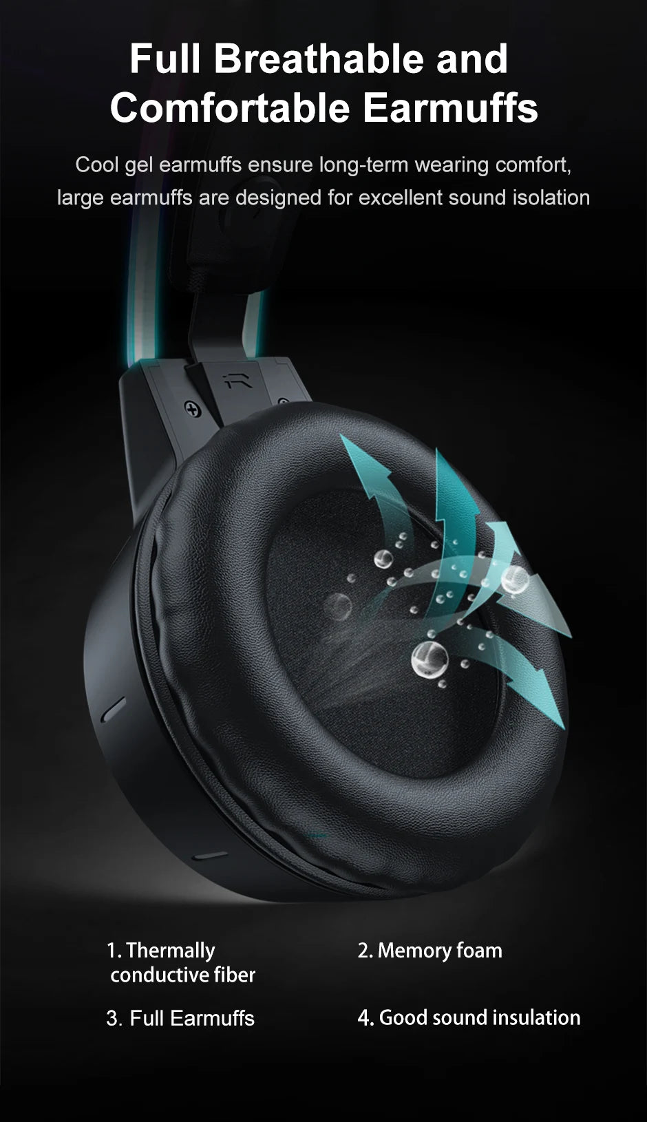 ONIKUMA Wired Gaming Headset – PC, PS5, PS4, Xbox & Nintendo Switch