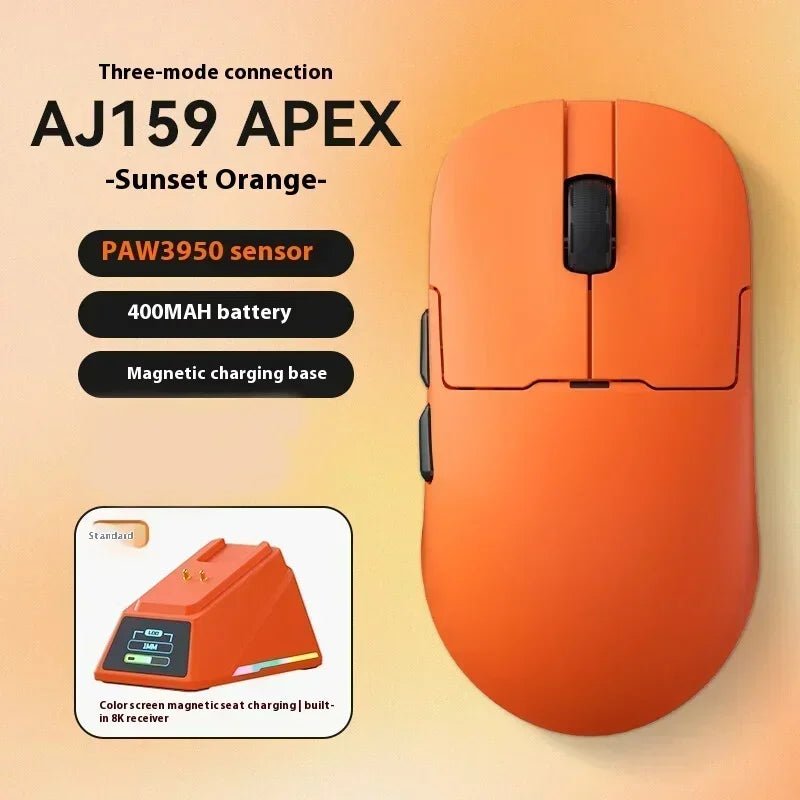 Wireless Gaming Mouse – Ergonomic Bluetooth & 2.4G Gaming Mouse