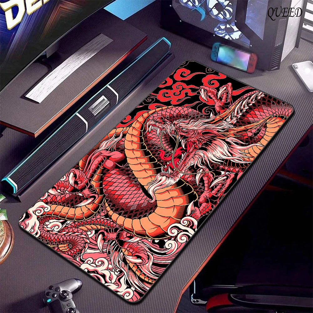 XXL Gaming Mouse Pad – Extended Desk Mat with Non-Slip Rubber Base