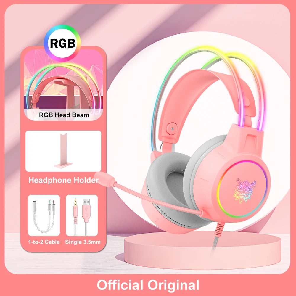 ONIKUMA Wired Gaming Headset – PC, PS5, PS4, Xbox & Nintendo Switch