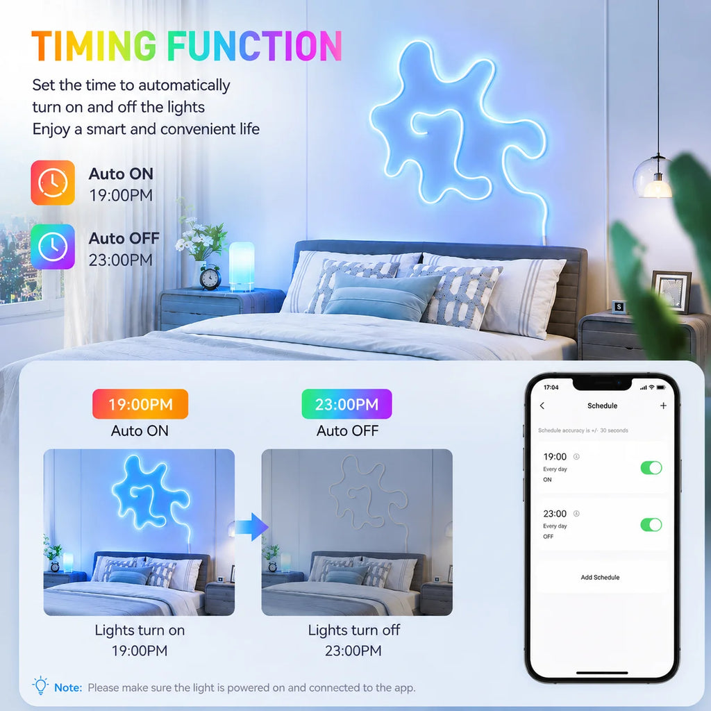 RGB Neon Flex Light – Smart APP & Music Sync
