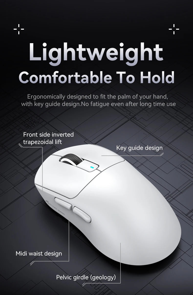Attack Shark X3 Pro Wireless Gaming Mouse – 26,000 DPI | PAW3395 | Tri-Mode