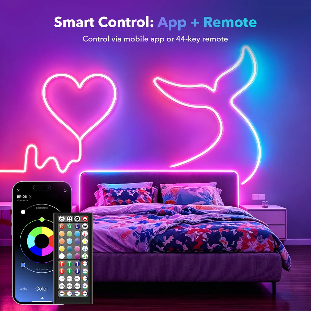 RGB Neon Flex Light – Smart APP & Music Sync