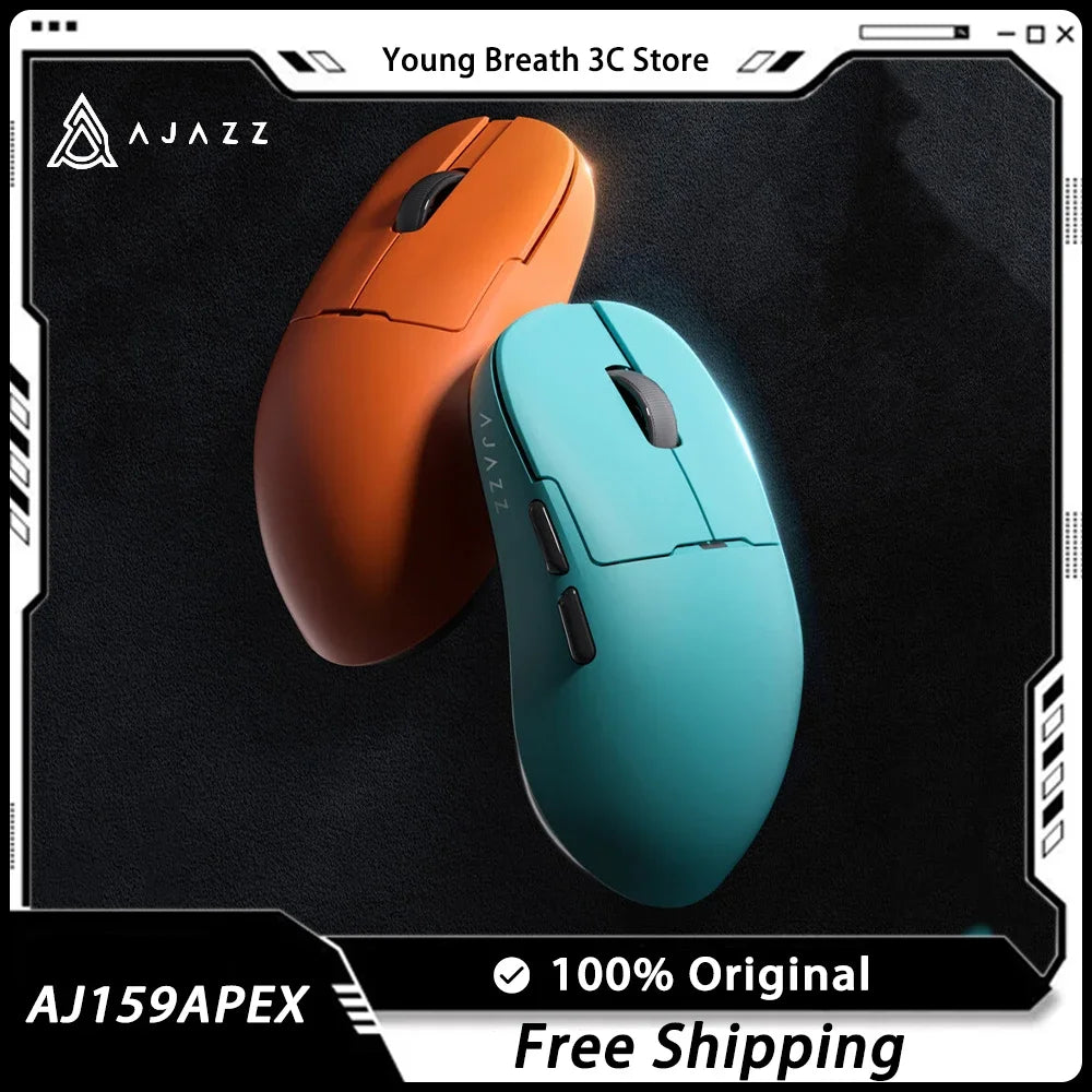 Wireless Gaming Mouse – Ergonomisk Trådlös Gamingmus | Bluetooth & 2.4G
