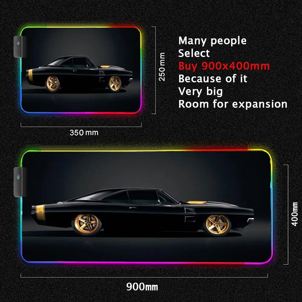 RGB XXL Gaming Mouse Pad – Extended Desk Mat