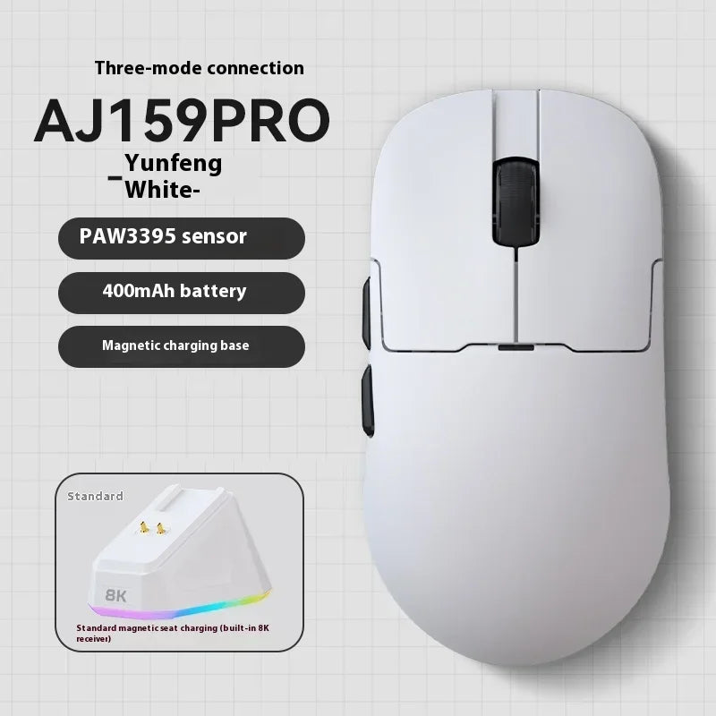 Wireless Gaming Mouse – Ergonomic Bluetooth & 2.4G Gaming Mouse