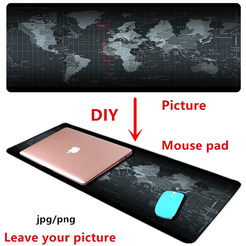 XXL Gaming Mouse Pad – Extended Desk Mat with Non-Slip Rubber Base